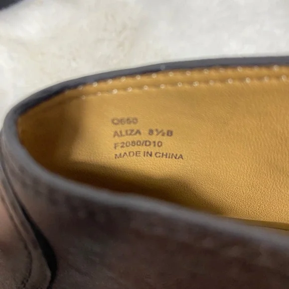 COACH Aliza Brown Leather Ankle Booties High Heel‎ Women's 8.5 B Preppy Luxury - Picture 9 of 11